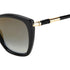 Jimmy Choo Rose 807 FQ Black Sunglasses 55/18/140